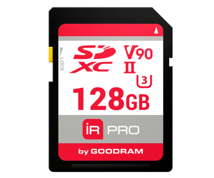 Karta pamięci GOODRAM SD (Secure Digital) 128GB 280MB/s IRP-S9B0-1280R11